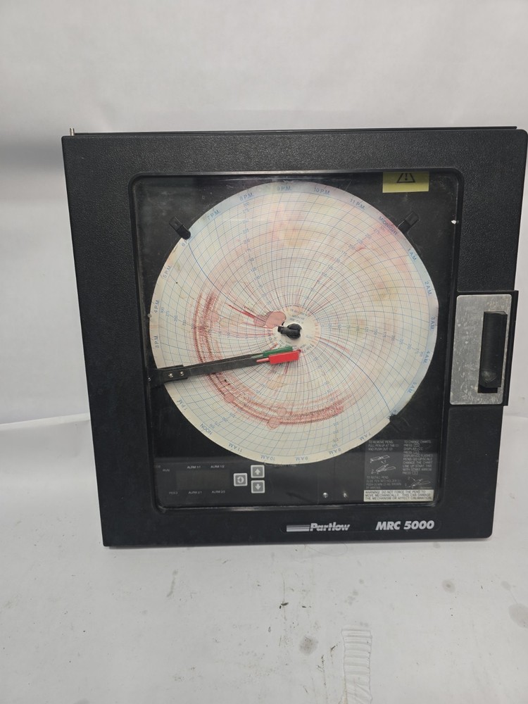 Partlow MRC 5000 circular chart recorder