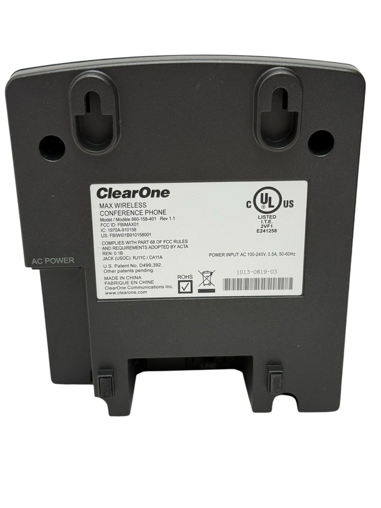 ClearOne MAX EX Tabletop Conference Phone - 860-158-400