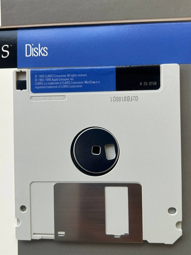 Claris MacDraw II Demo Software Boxed Set Disks Manuals