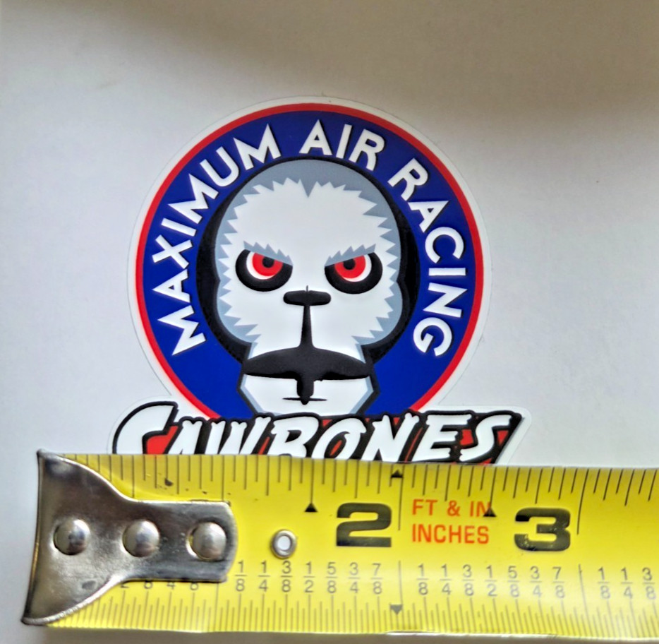 Maximum Air Racing Sawbones Sticker