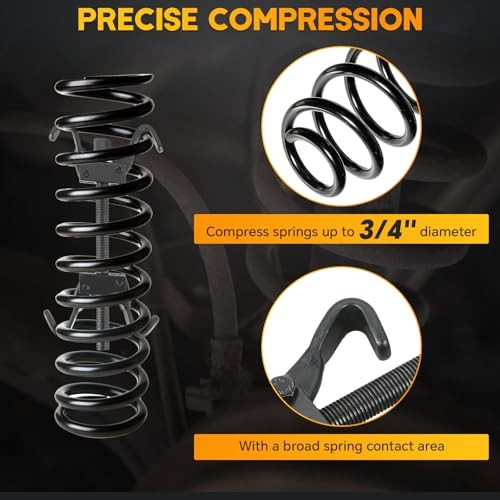 Coil Spring Compressor Tool Kit | Vehicle Strut & Coil Spring