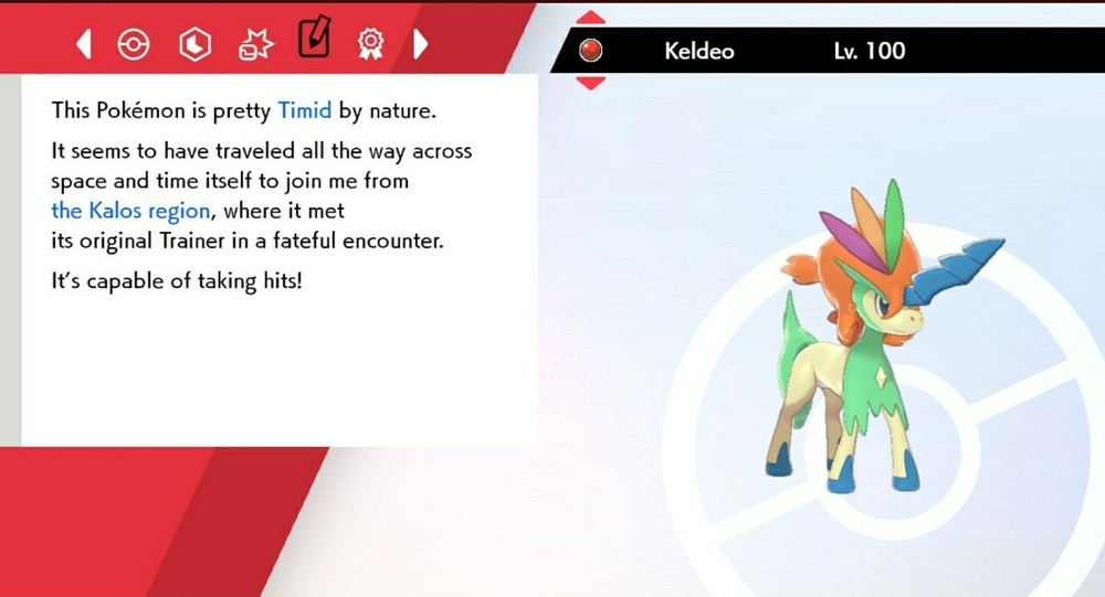 ✨Shiny✨ Keldeo For Pokémon Sword & Shield