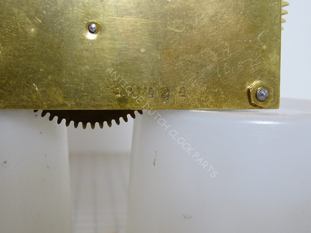 CLOCKWORK SUITABLE FOR A MANTEL CLOCK EXCELLENT OVERHAULED CONDITION