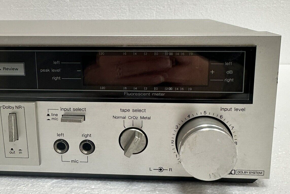 Technics RS-M216 Cassette Tape Deck Tested & Working!