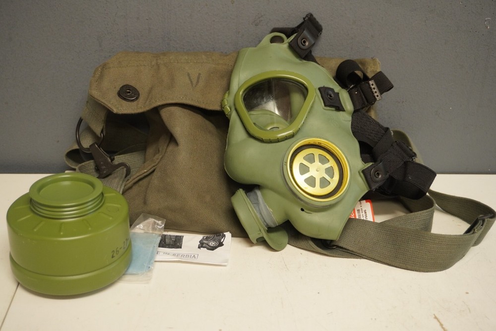 M-59 Gas mask With Canister