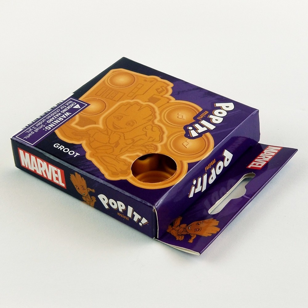 Groot Pop It Mini & Chain Marvel Fidget Toy