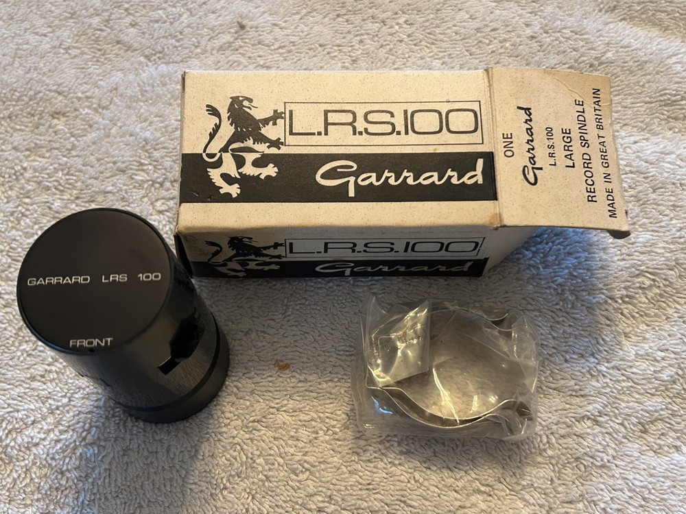 Garrard NOS L.R.S. 100 Large Record Spindle