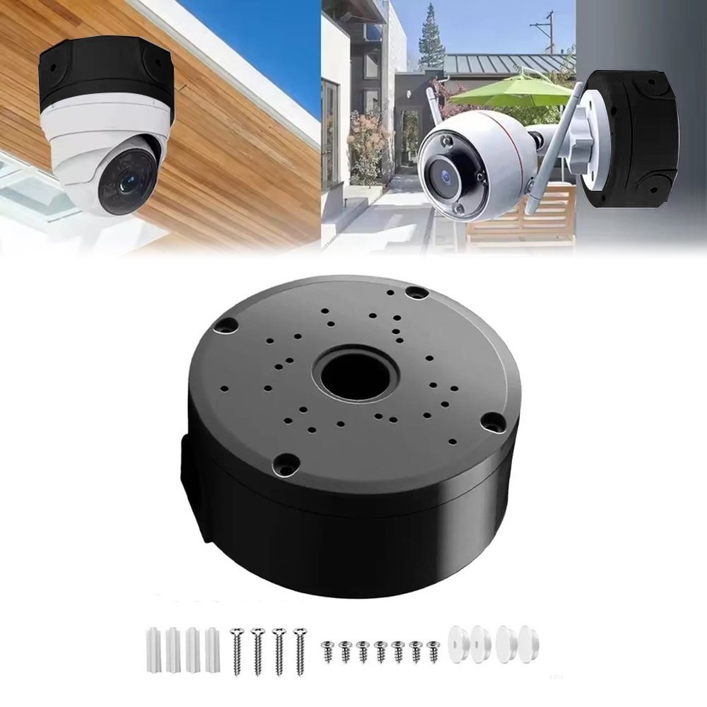 For IP Camera Mounting Bracket Waterproof Junction Box for Outdoor Use