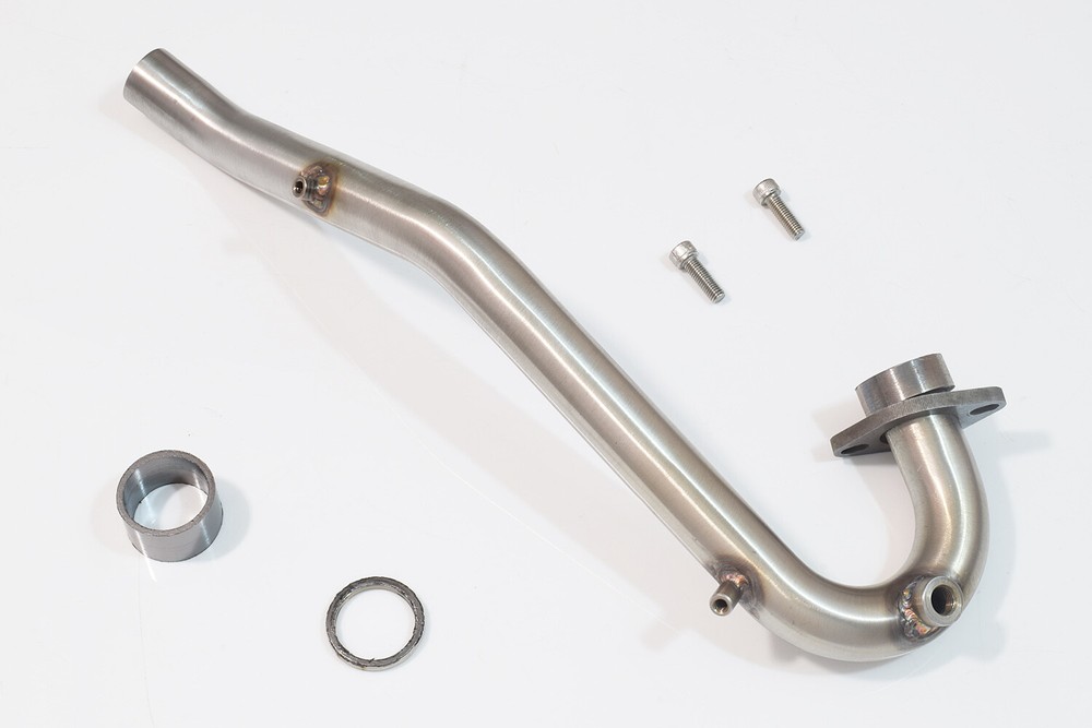 TX 125 Exhaust Downpipe Front Down Pipe Header Manifold