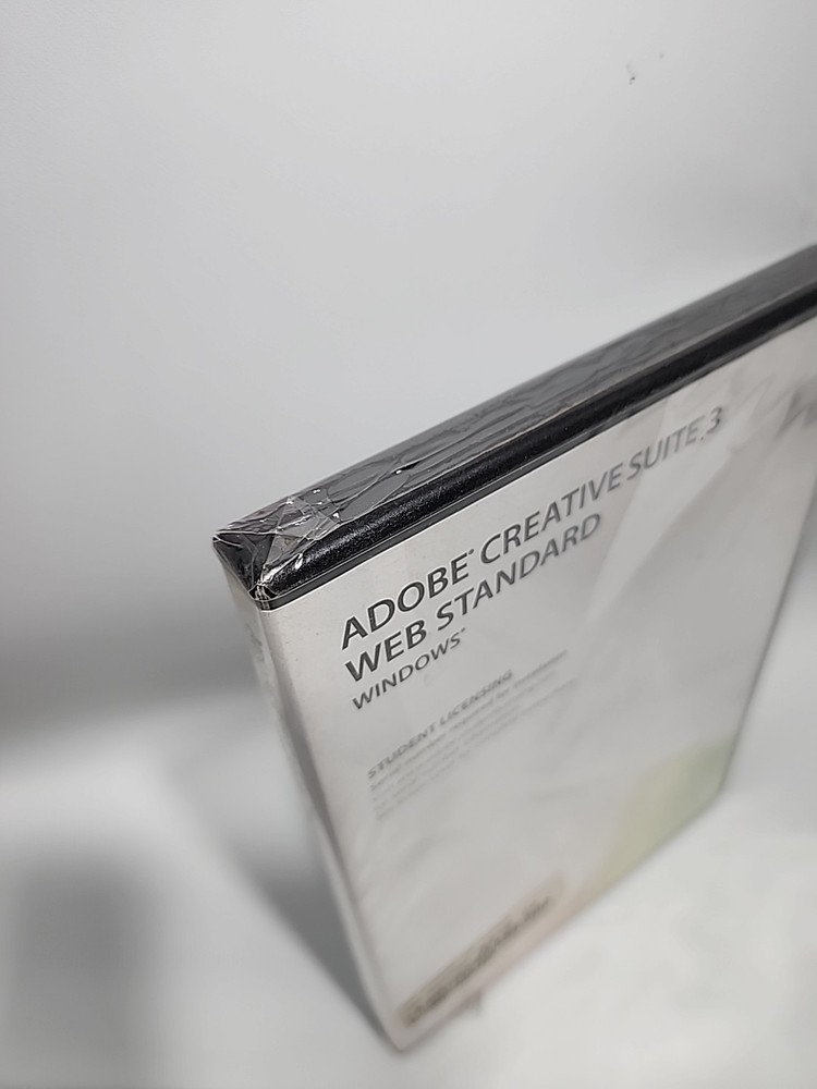 Adobe Creative Suite 3 Web Standard Windows New Sealed