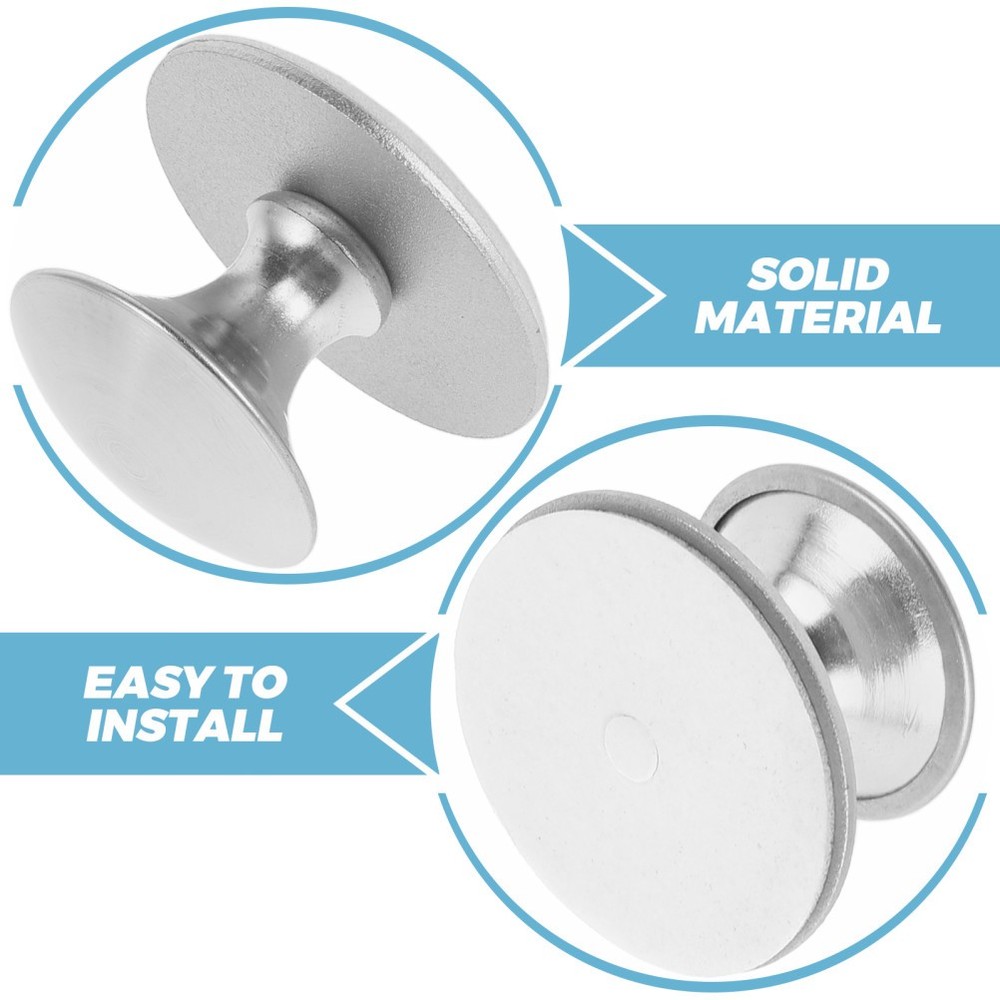Suction Handle for Shower Wall Cabinet Hardware Drawer Pull Glass Door