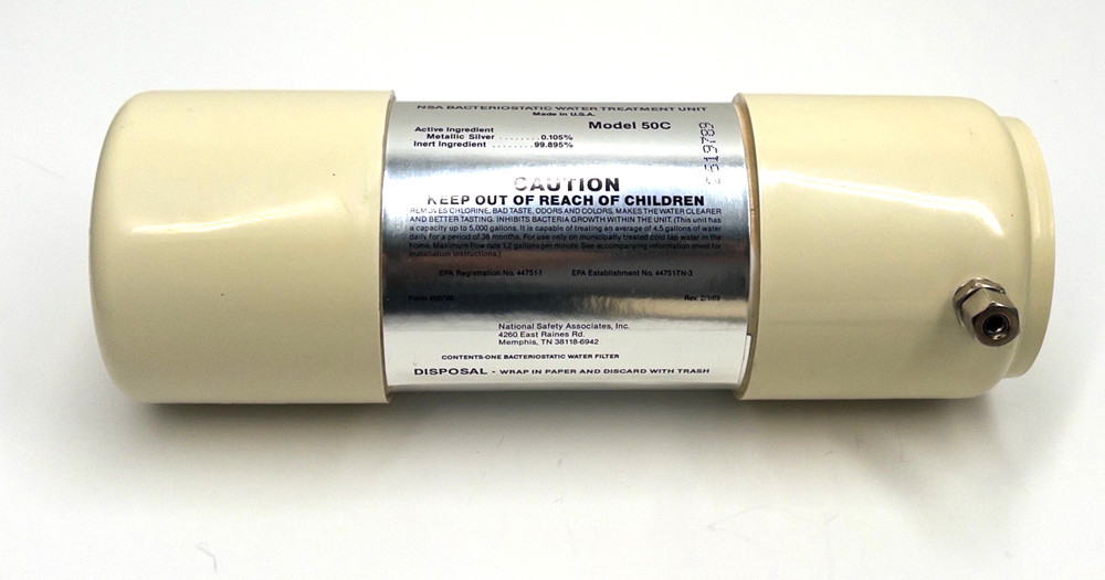 NSA Bacteriostatic Water Treatment Unit 50C