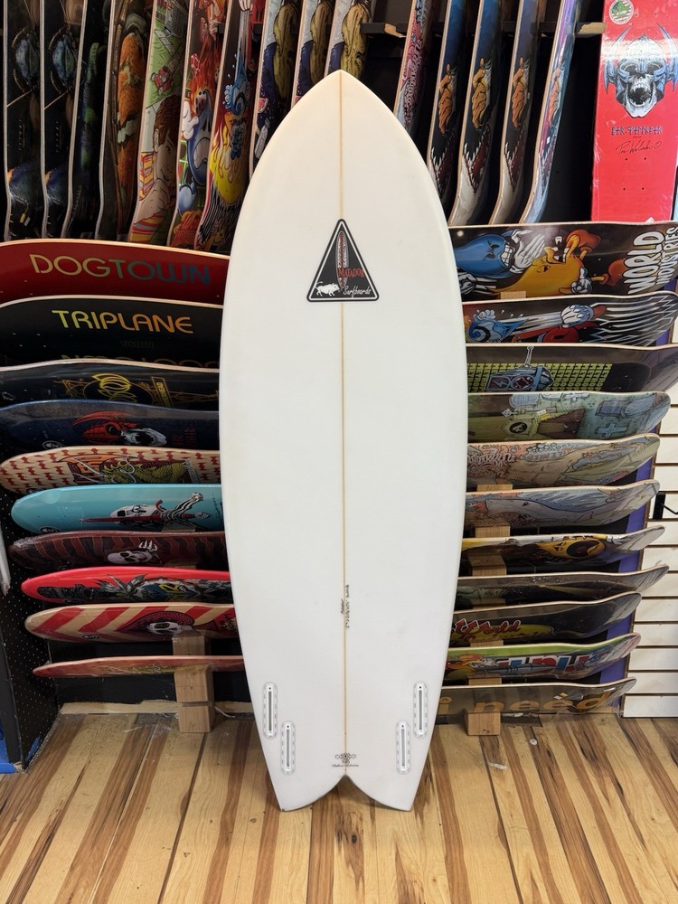 5’6” Matador Bull Fish Surfboard
