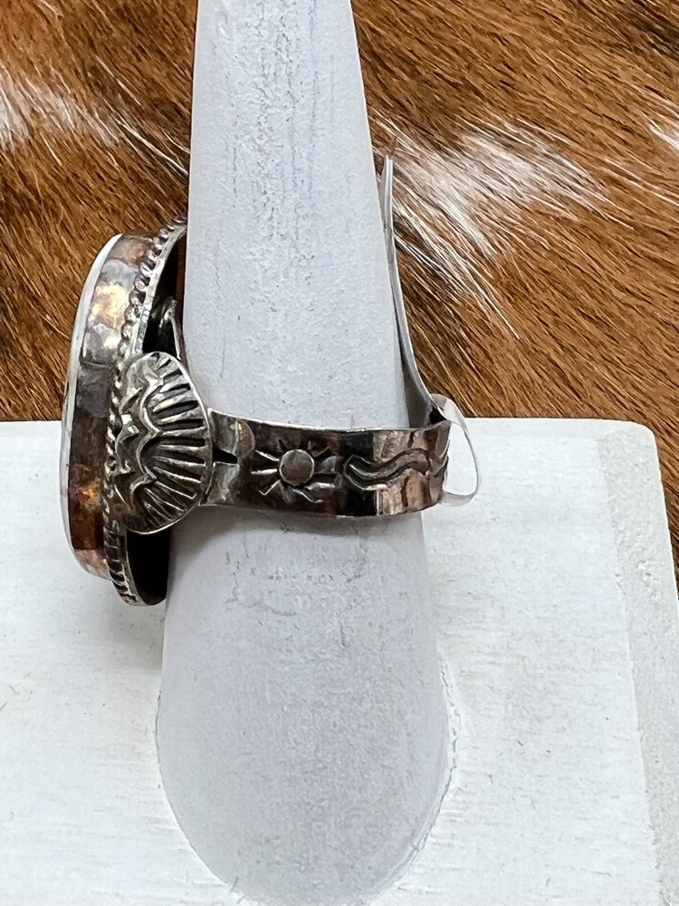 WHITE BUFFALO ~ STONE ~ RING (8)