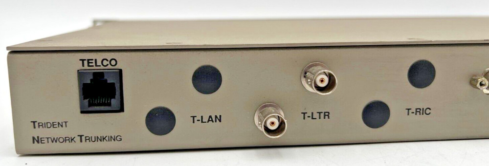 TNT TRIDENT NETWORK TRUNKING CONTROLLER 2 ADAPTERS ON BACK