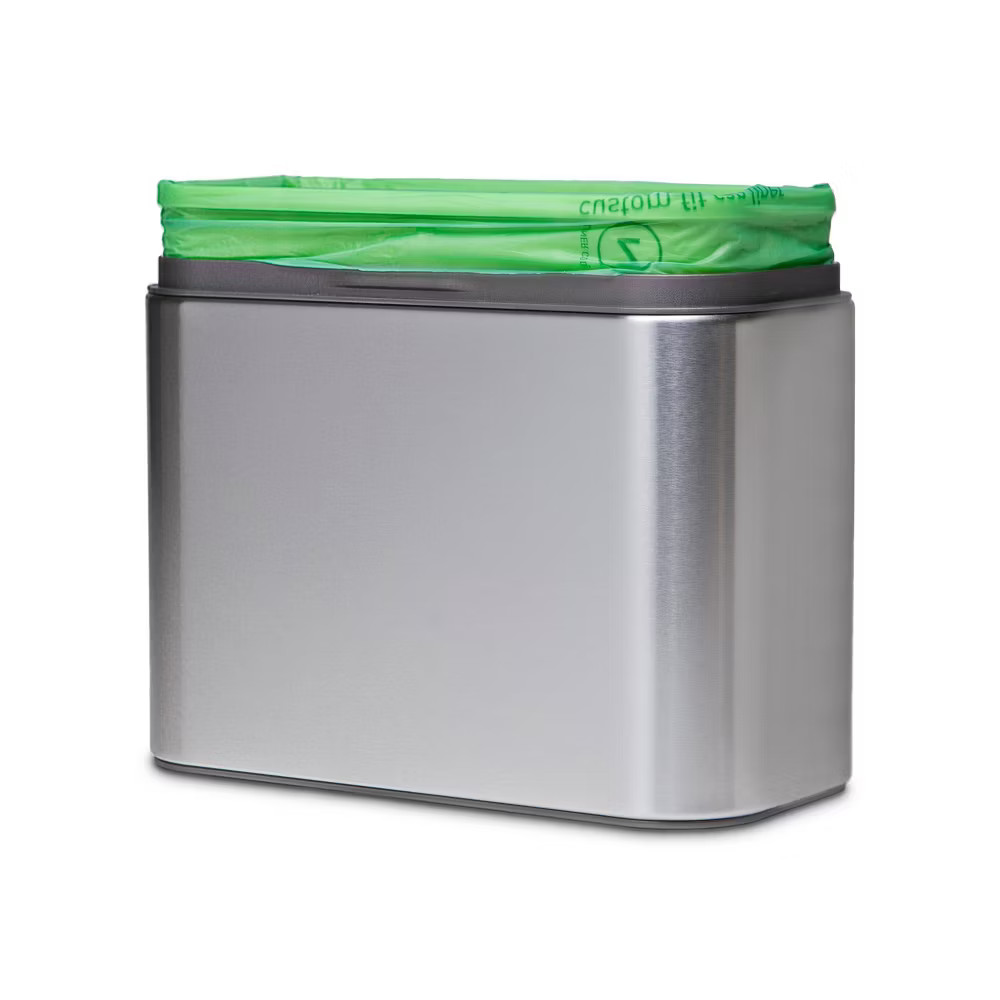 simplehuman Compost Caddy Silver
