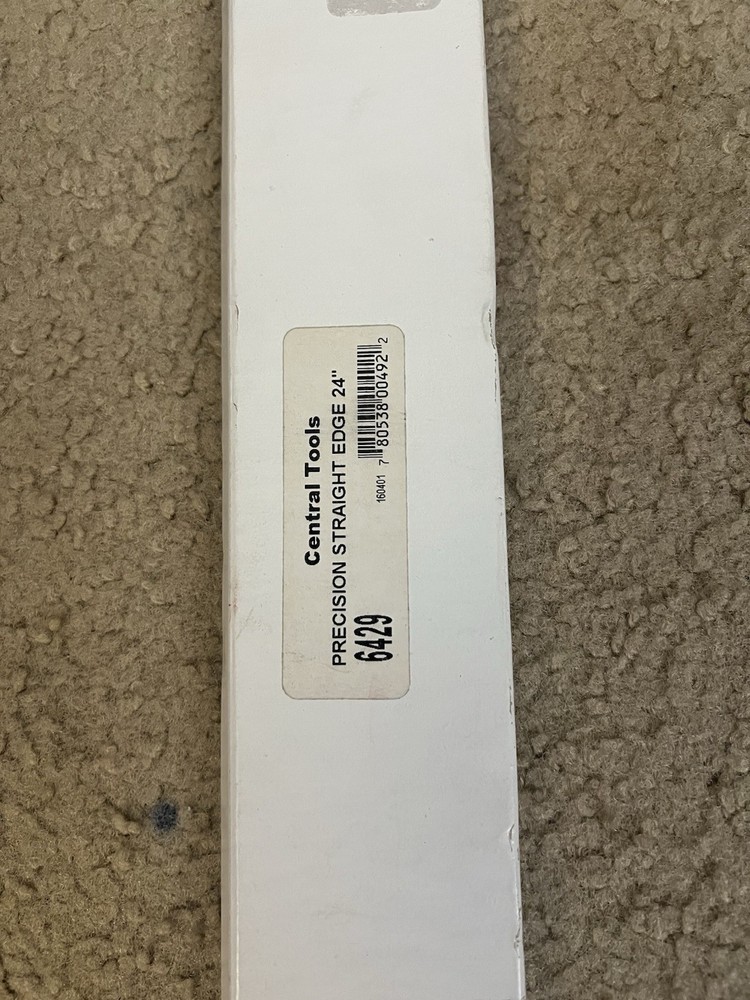 Central Tools 6429 24" Precision Straight Edge