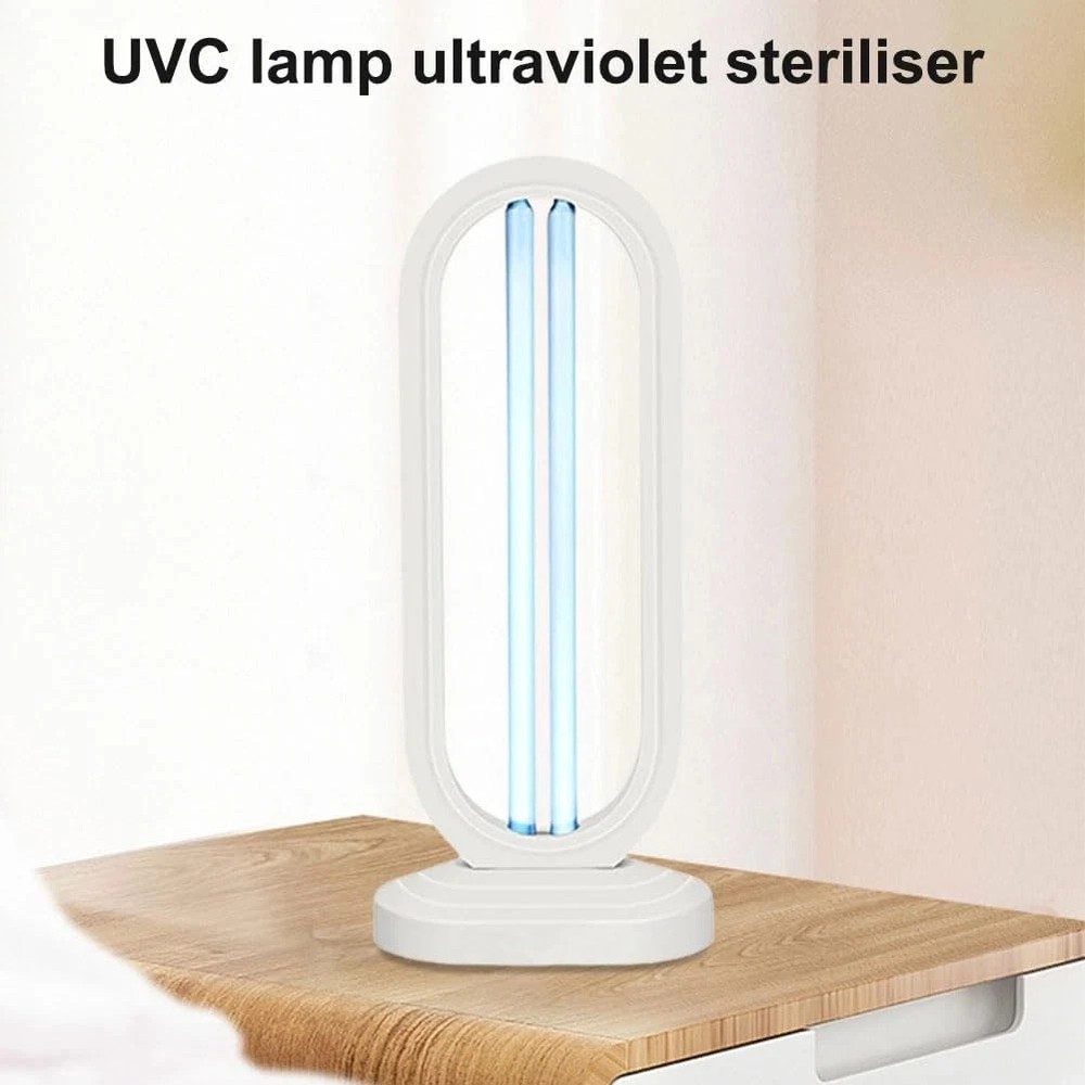 Ultraviolet Sterilization Germicidal Light Home 38W 110V White ABS Lamp