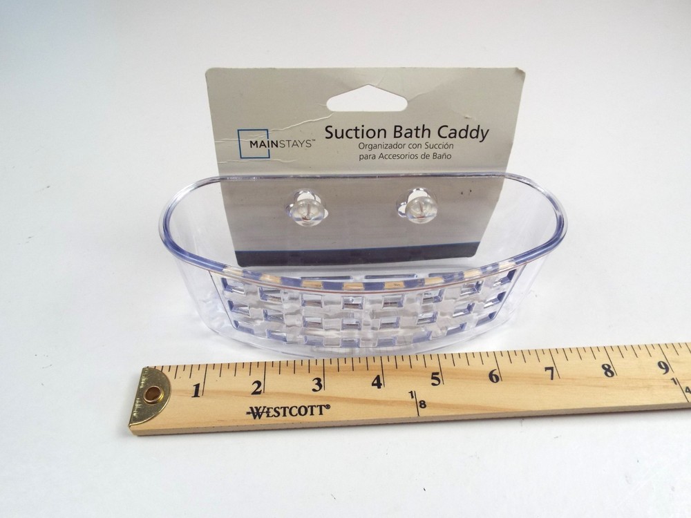 Mainstays Suction Bath Caddy 1-day shipping