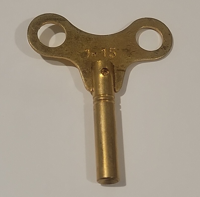 CLOCK WINDING KEY 1.15mm - Butterfly Handle