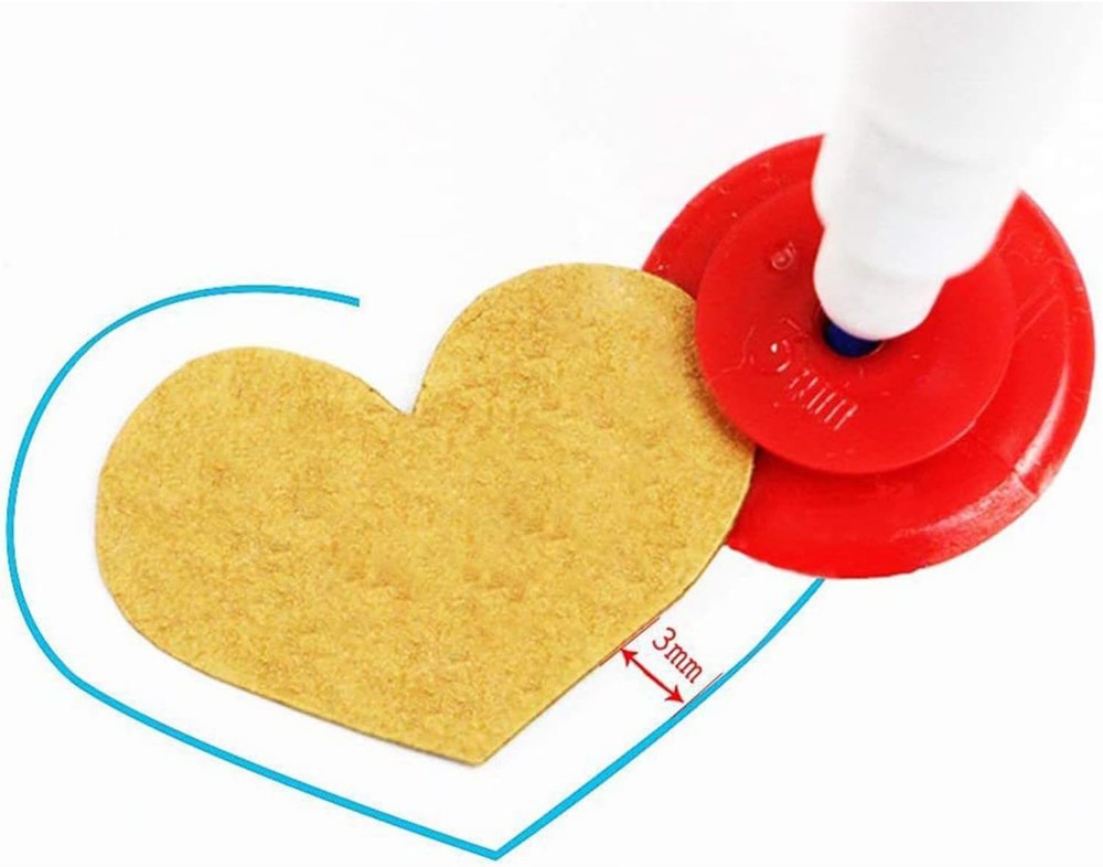 ArrErr 8 Pack Seam Marker Tool 4 Different Sizes Patchwork Tracing Wheel...