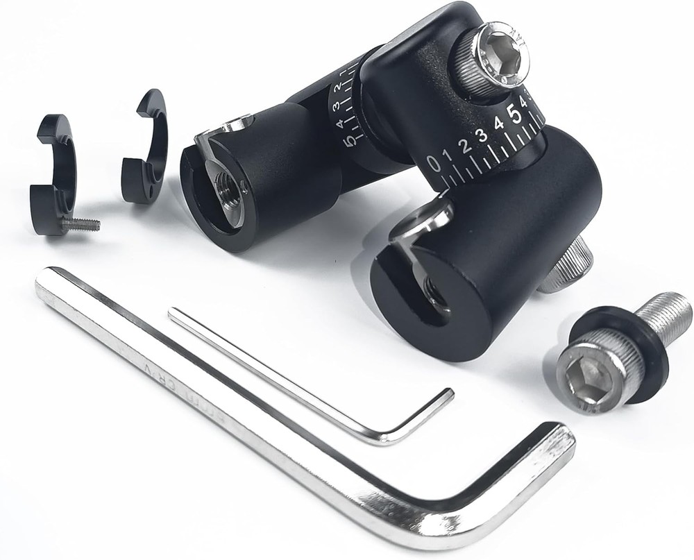 Carbon Archery Bow Stabilizer Single Side Adjustable V-Bar Mount Quick Disconnec