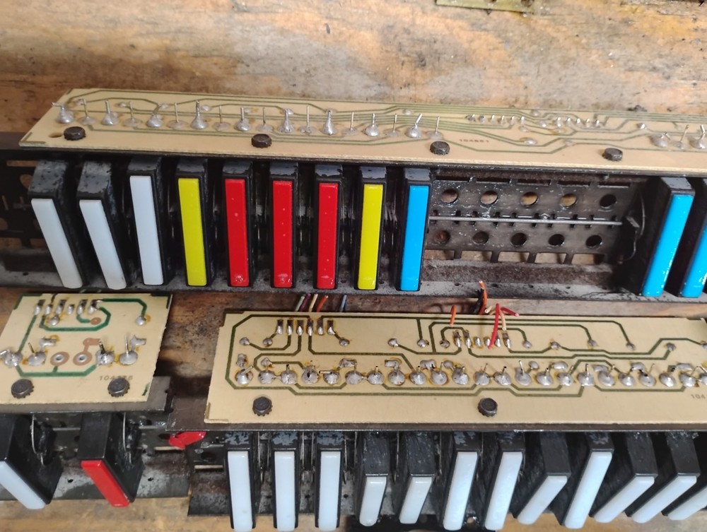 Vintage Organ Push Button Switches MAKE OFFER!