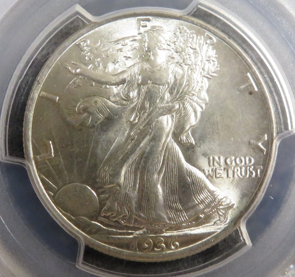 1936 Walking Liberty Half Dollar - PCGS MS64