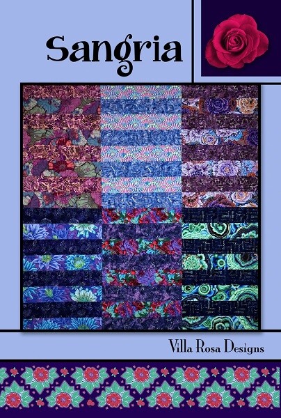 Sangria Quilt Pattern- A Fat Quarter Quilt