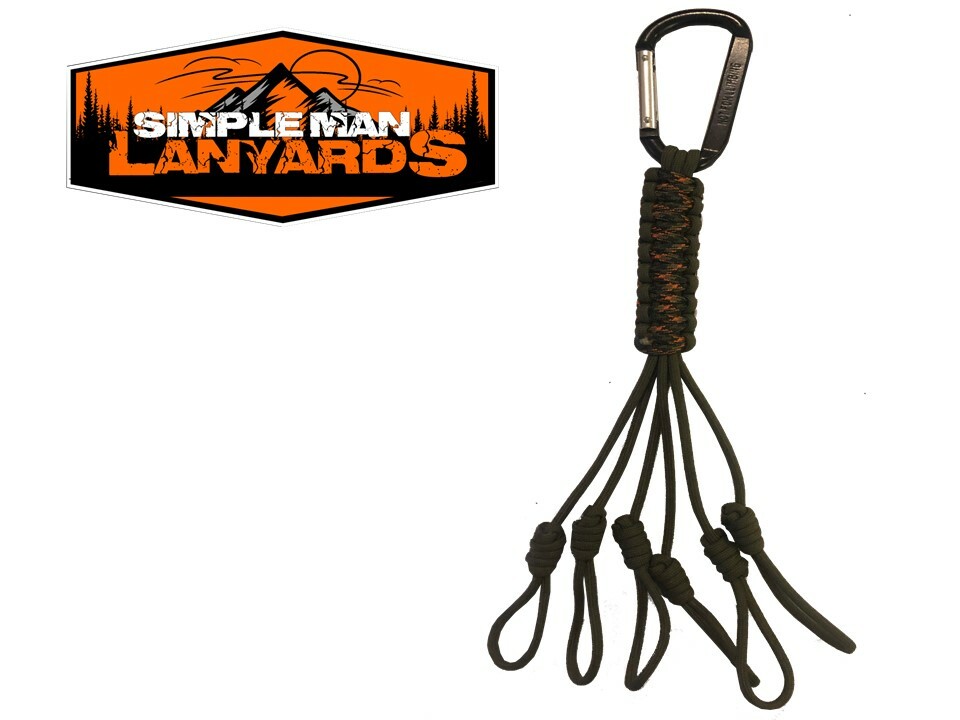Small Game Paracord Tote Olive & Blitz
