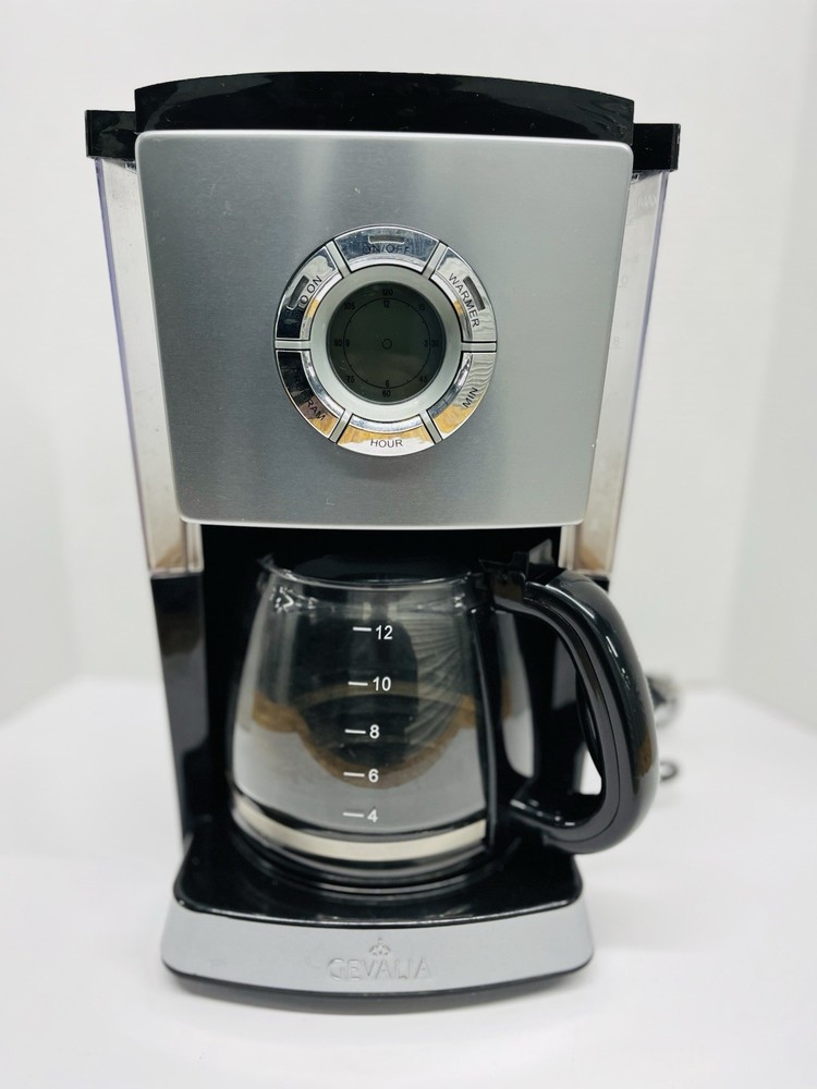 Gevalia J30 Black Coffee Maker 12 Cup Automatic Coffee Machine Model CM650-New