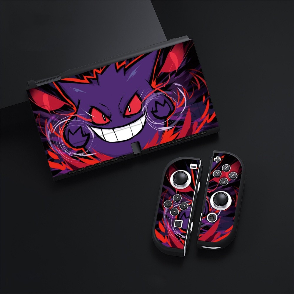 Gengar Nintendo Switch OLED Case Cover  Skin Shell Accessory For Joycon