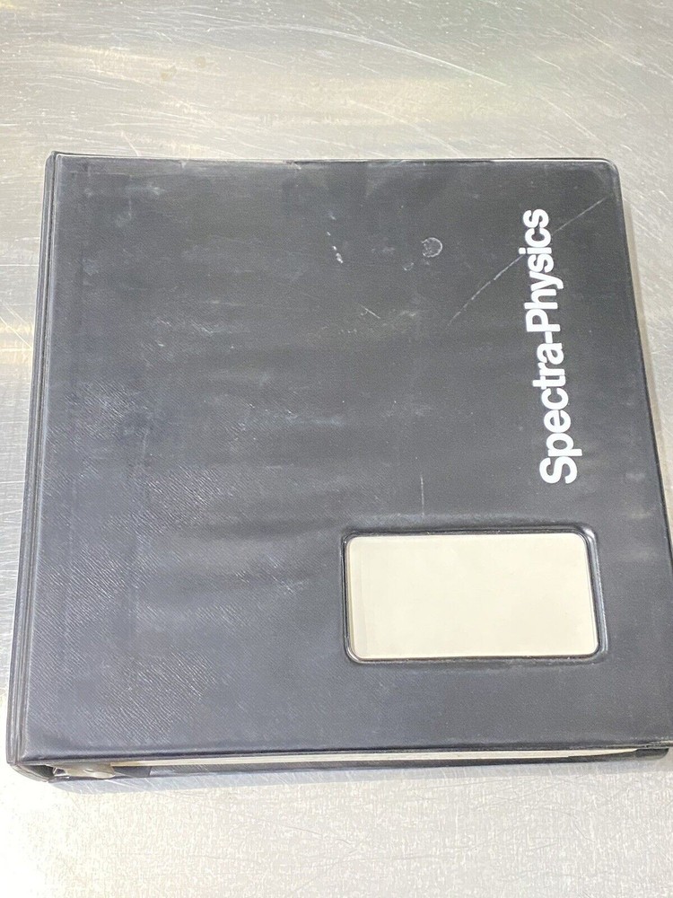Spectra-Physics SP 4270 - Users Guide / Instruction Manual / Operator Book