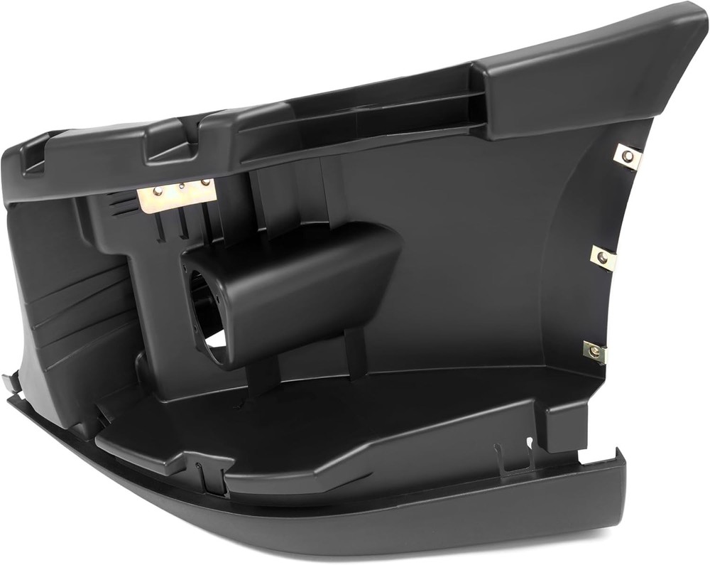 Front Bumper Reinforcement Plastic Black Compatible with Freightliner Cascadia