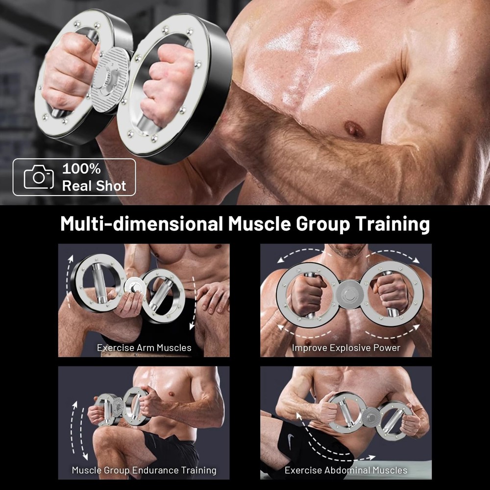 Arm Training Wheel, Hand Trainer and Forearm Trainer, Adjustable Arm Trainer ...
