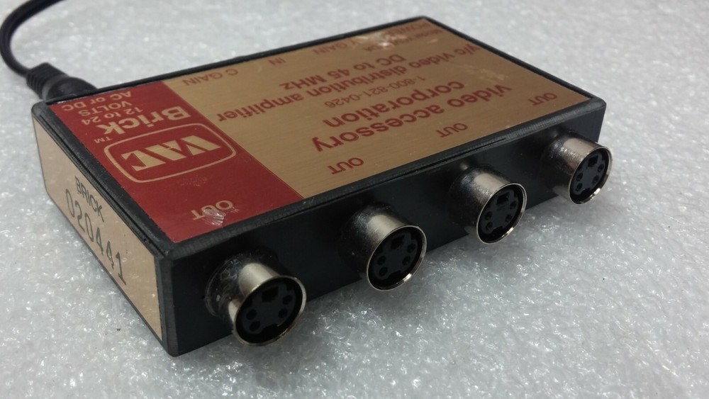 VAC Brick YCVB/VDA Video Distribution Amp