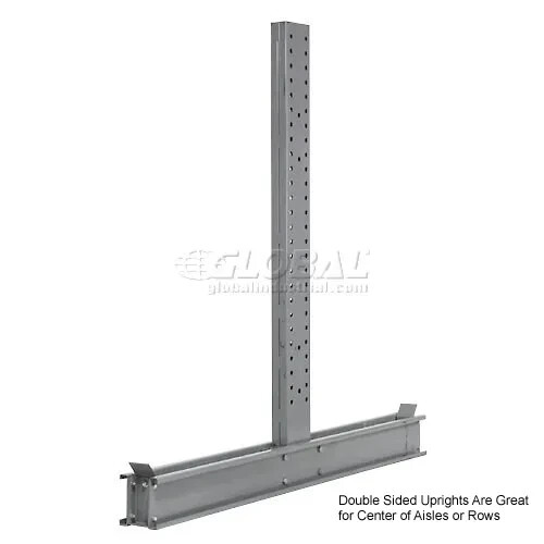 NEW! Double Sided Cantilever Rack Starter, 48"Wx59"Dx96"H!!