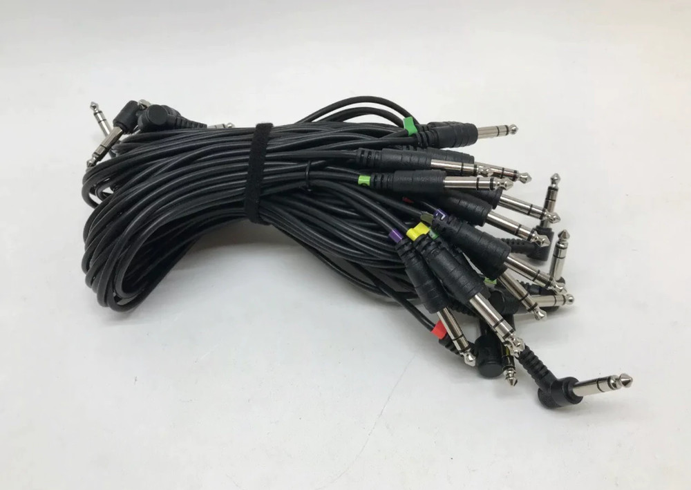 12 Cable Harness Snake Cables for Roland Alesis Drum Modules