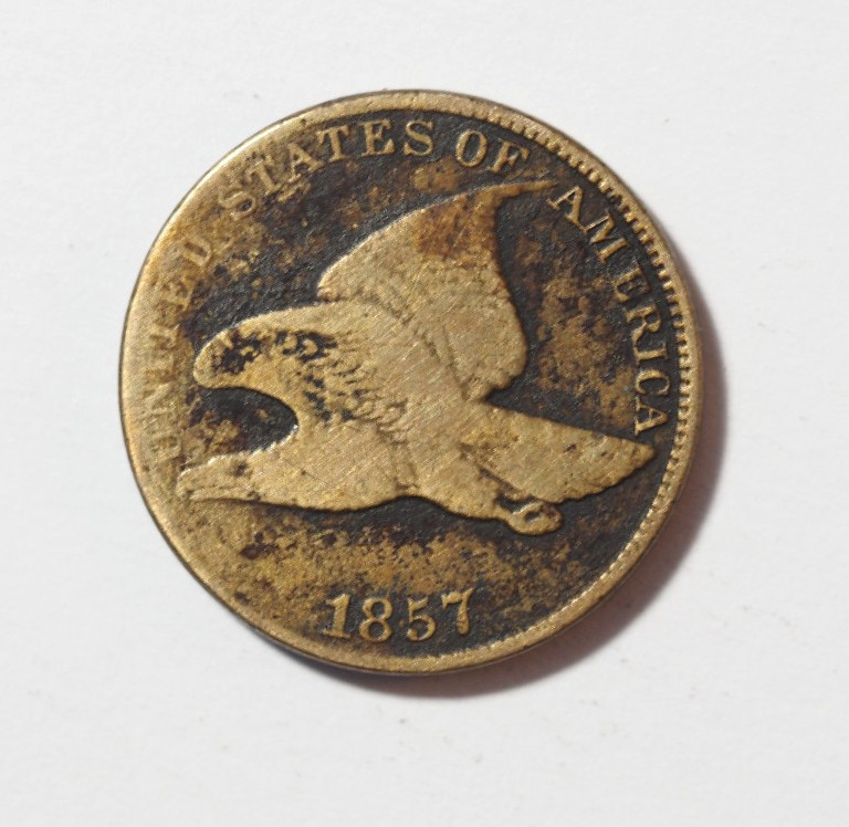 1857 Flying Eagle Cent