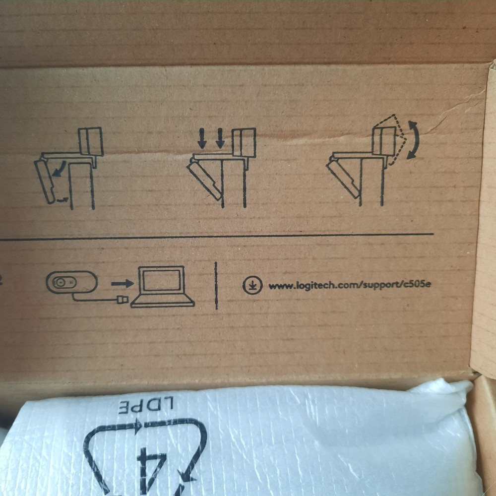 Logitech C505e HD 720p Business Webcam 9ft Long Range Mic