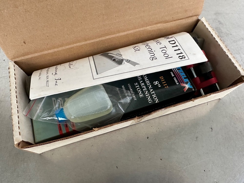 New SteeleX D1118 Knife Sharpening Water Stone #BB