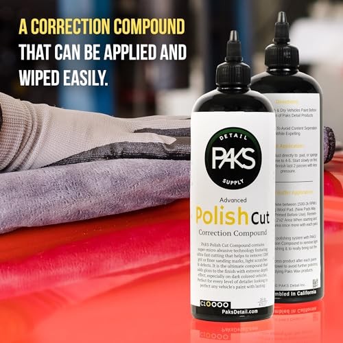 Paks Polish Cut Car Compound, Advance Cutting Compound and Rubbing Compound