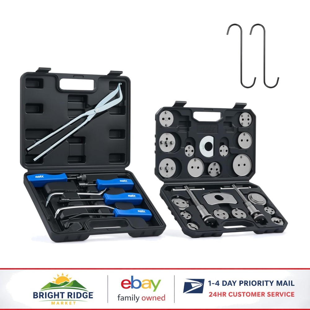 Durable 32pc Brake Service Tools for Efficient Disc and Drum Brake Maintenance