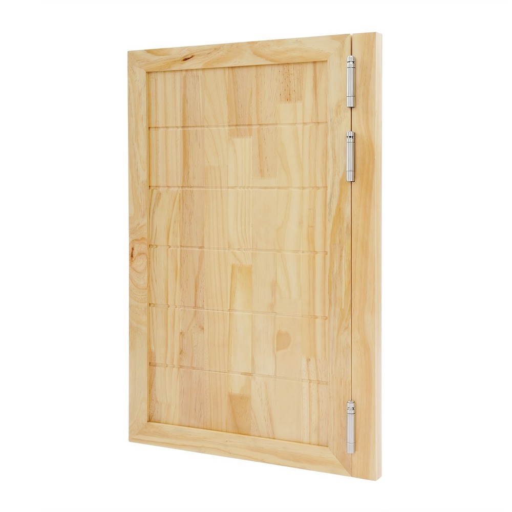 Partition Single-Door Leaf for Doorways w/ Doorpost & Hinge Multi-functional Use