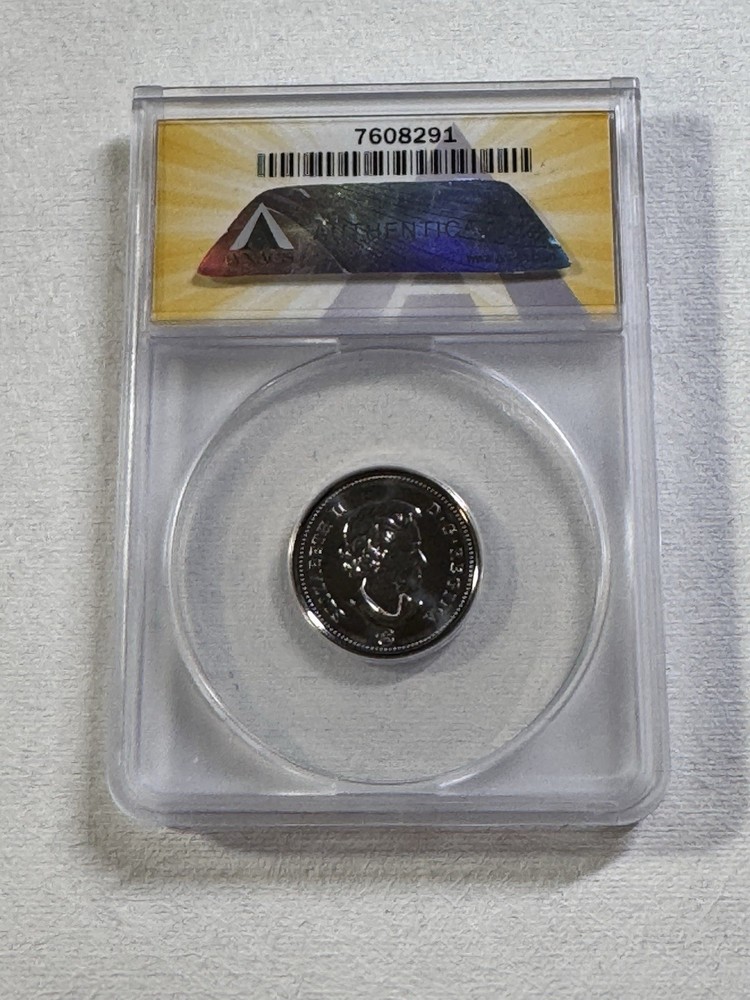 2014 Canada 5 Cents Graded MS 69 by ANACS