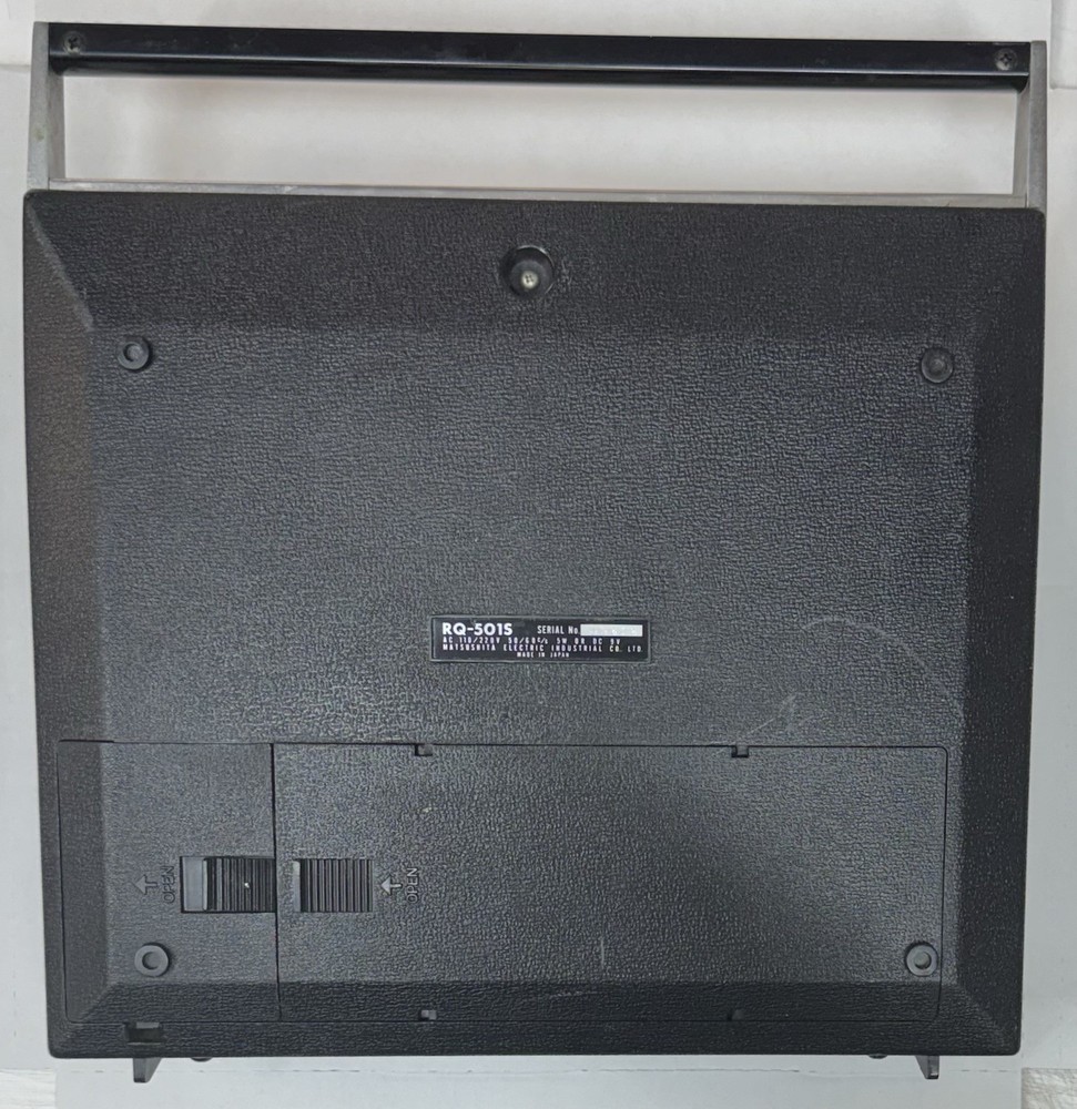 Vintage Panasonic Solid State Tape Recorder (Read Description)