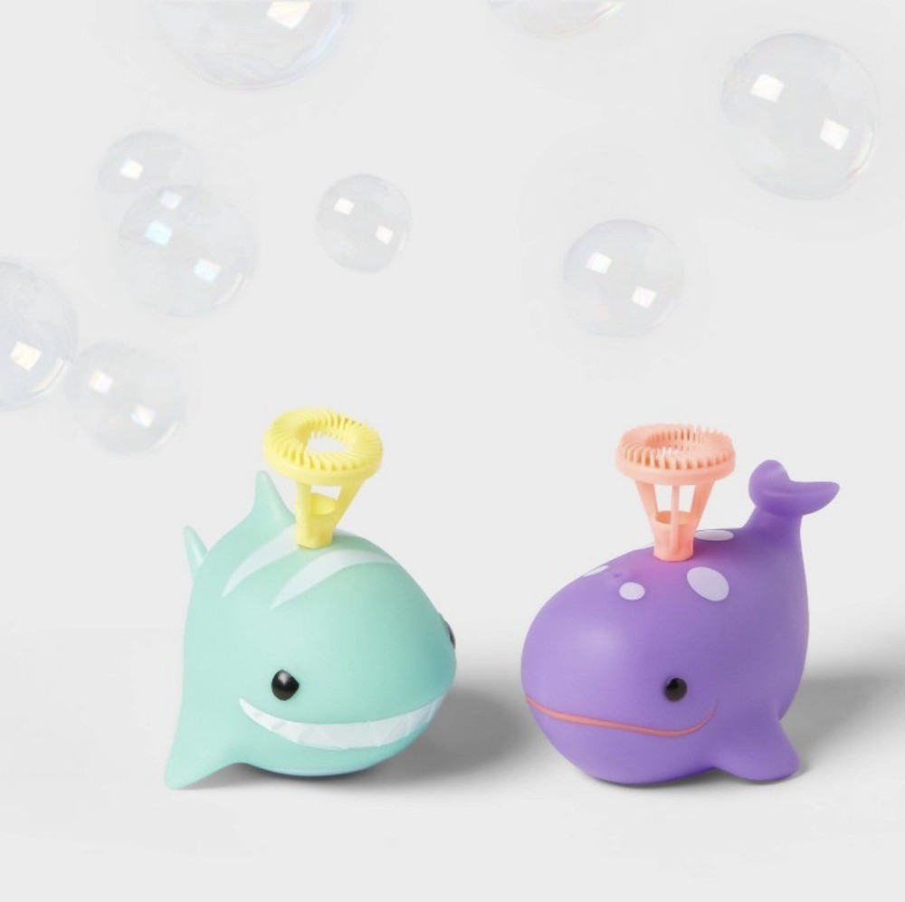 (Lot of 2) SUN SQUAD DIP-AND-SQUEEZE BUBBLE BLOWER SET, Bubbles.