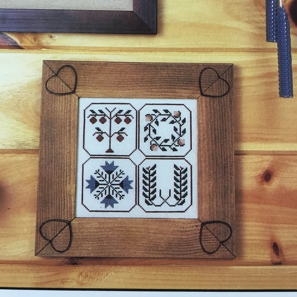 Cinnamon Heart Needleworks Cinnamon Samplings Counted Cross Stitch Chart Pattern