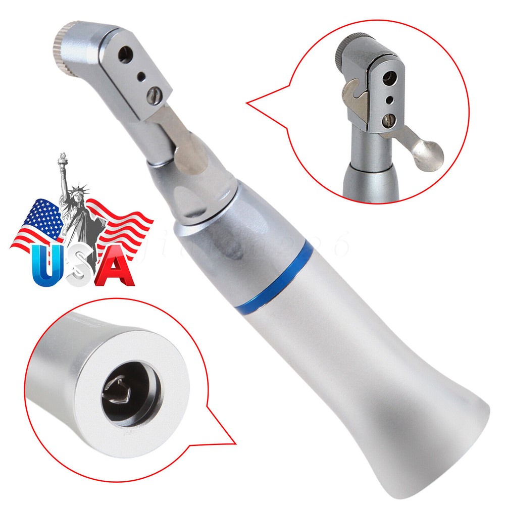 NSK Style Dental Slow Low Speed Contra Angle Handpiece Push / Latch Head E-type