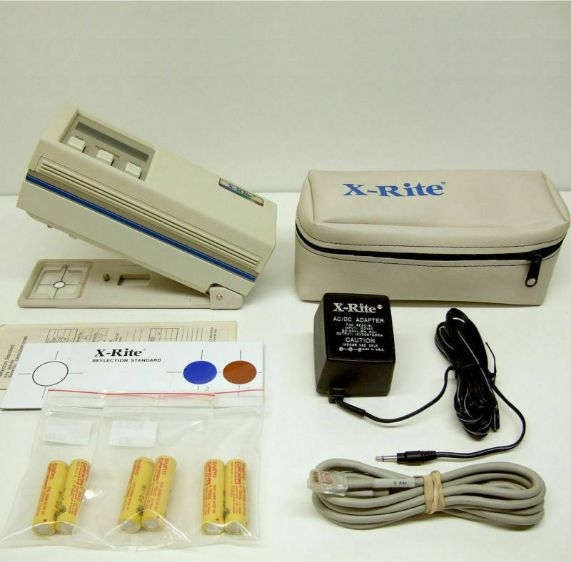 X-Rite 968 Color Reflection Sectrophotometer Densitomet Excellent Conditin xrite